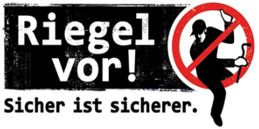 Riegel vor!